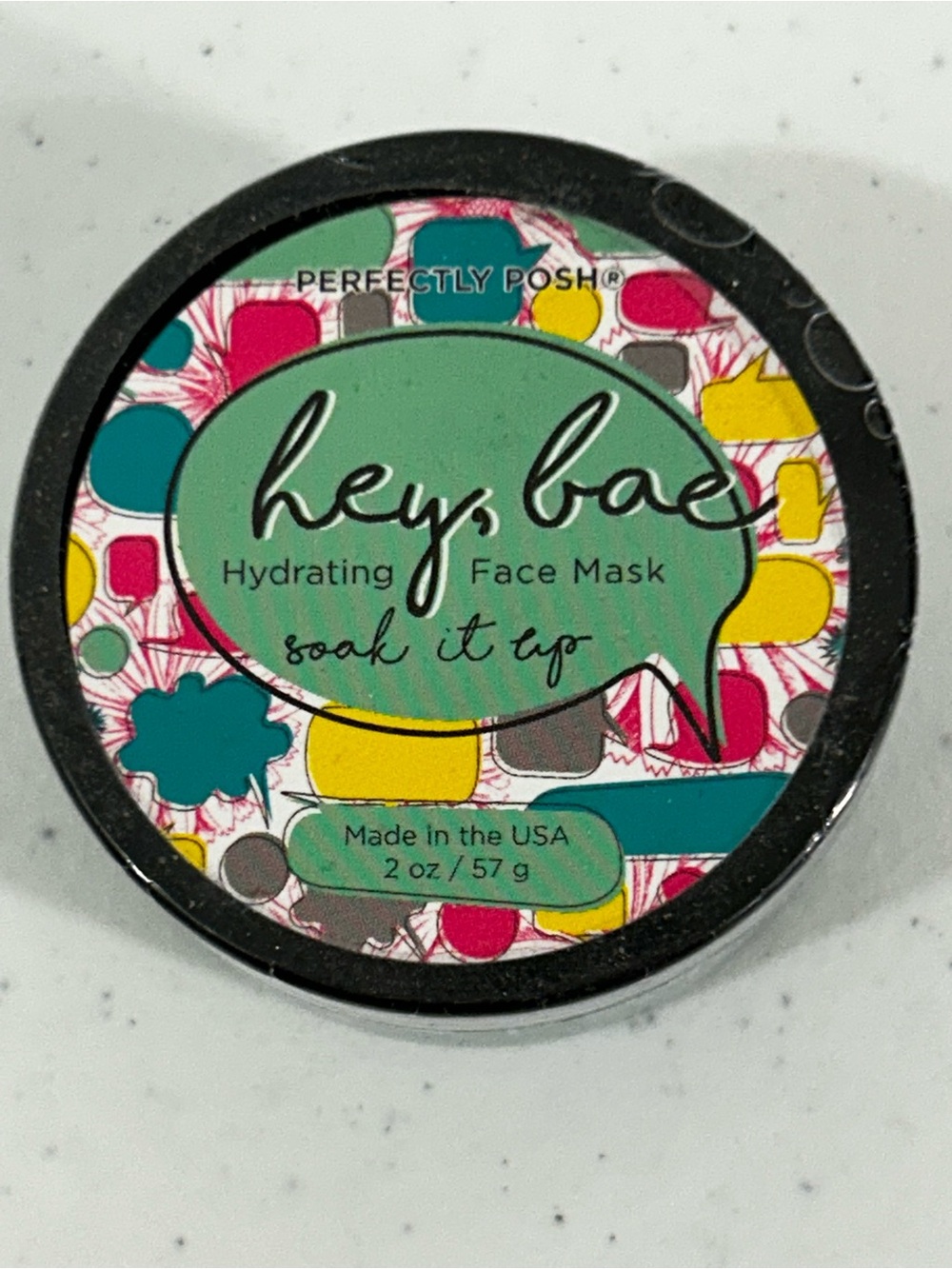 Perfectly Posh | hey, bae Hydrating Face Mask | 2 oz.
